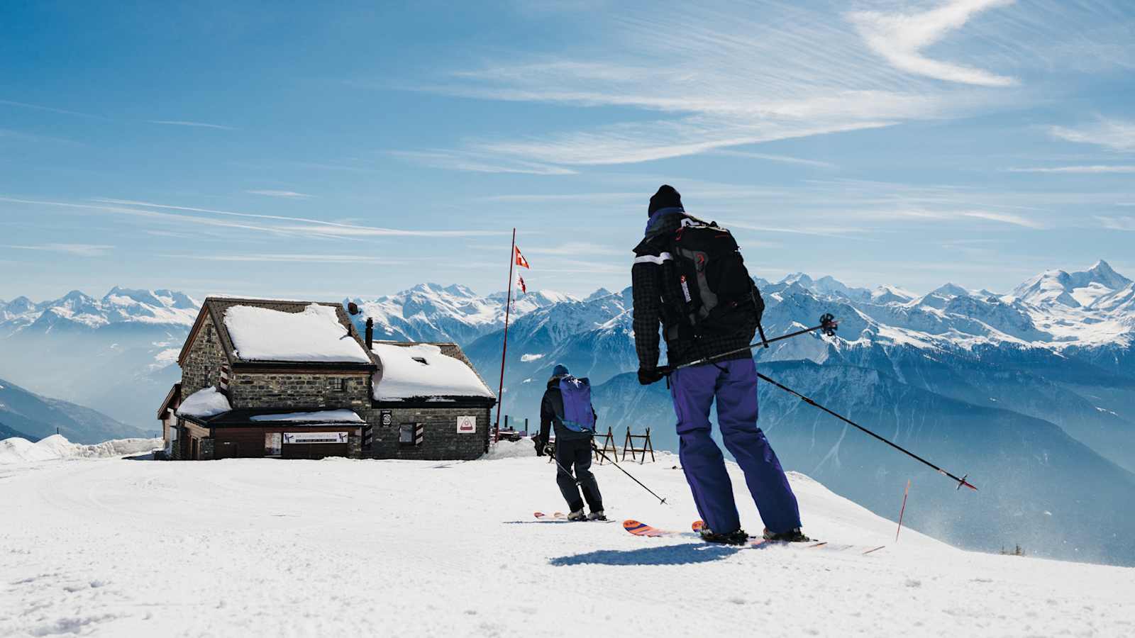 Crans-Montana ist ein Traumgebiet für Skifahrer und Tourengeher