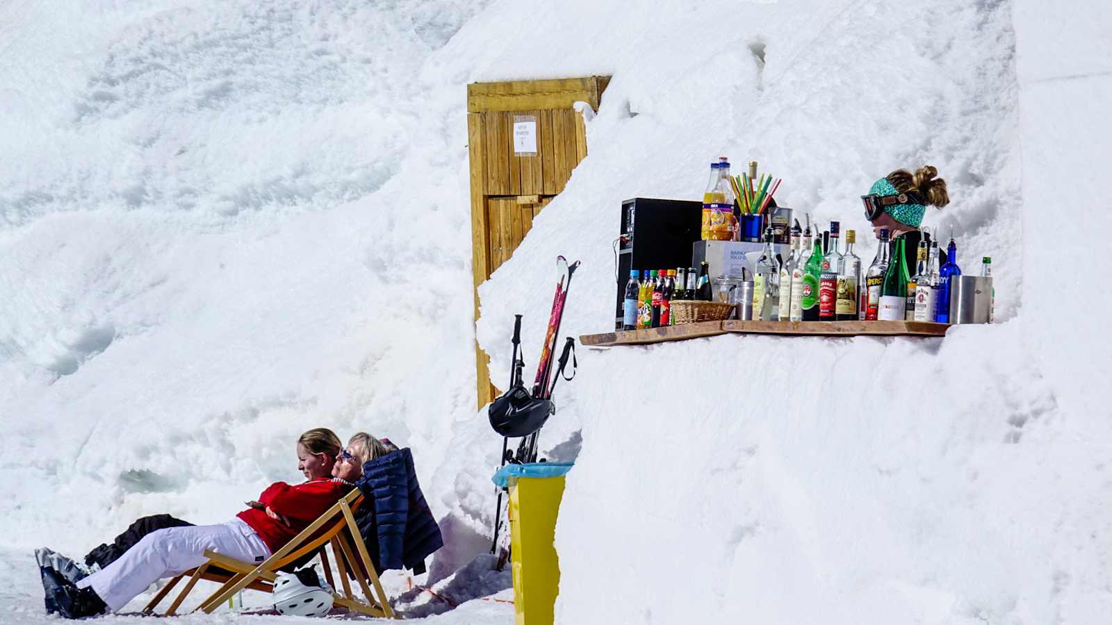 Schneebar Zugspitze