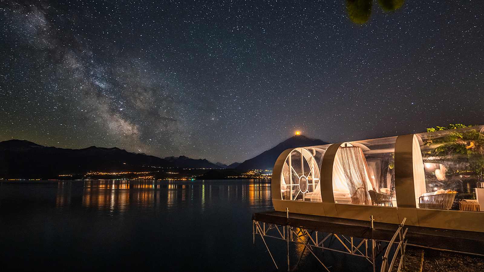 Außergewöhnlich: das Tubbo Sky am Thunersee.