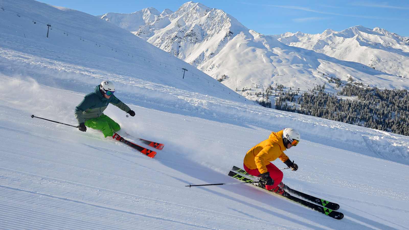 Das Skigebiet See in der Region Paznaun / Ischgl