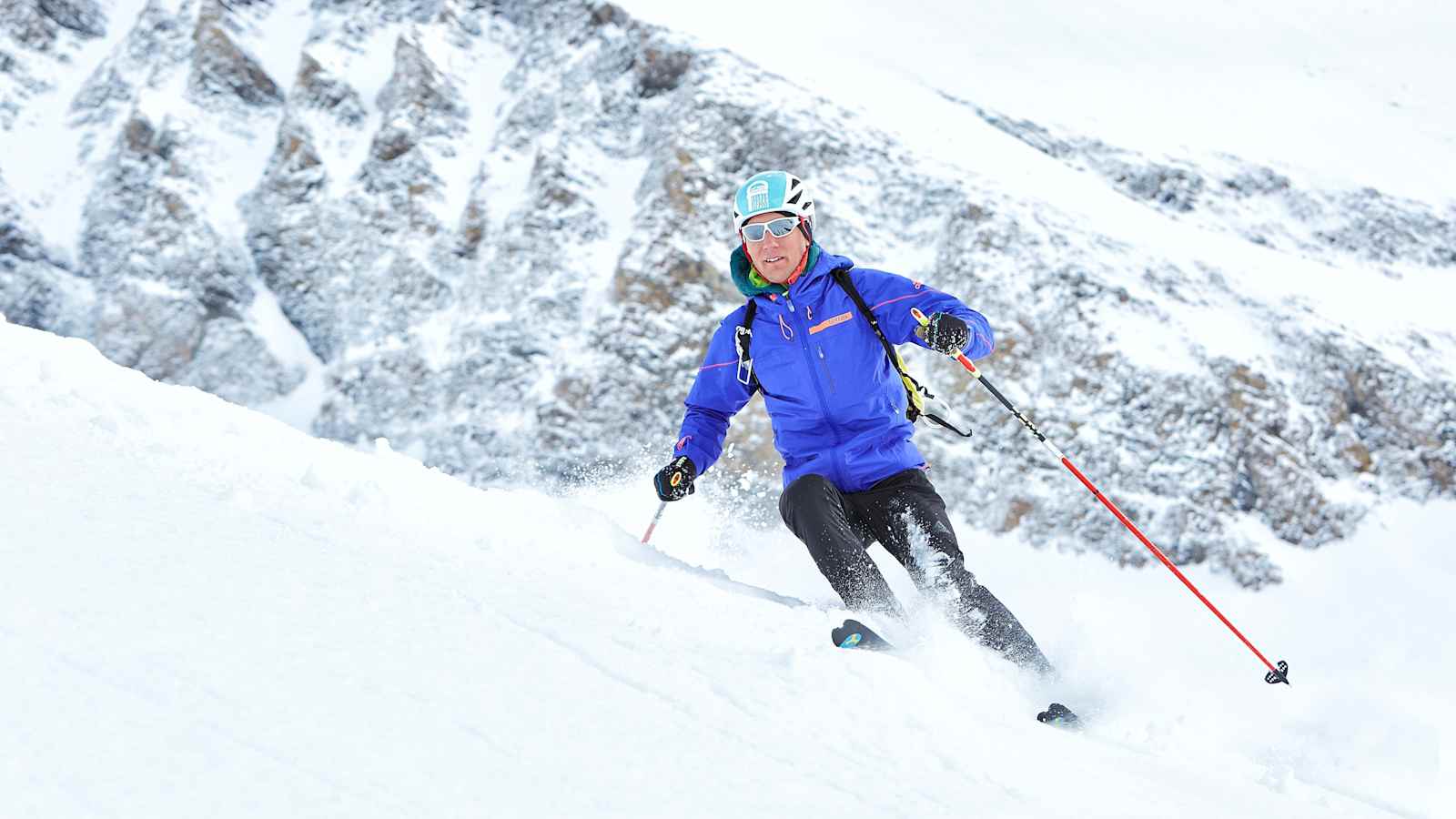 Das Abfahrtsvergnügen kommt auf den schwierigen Skitouren in Osttirol nicht zu kurz.