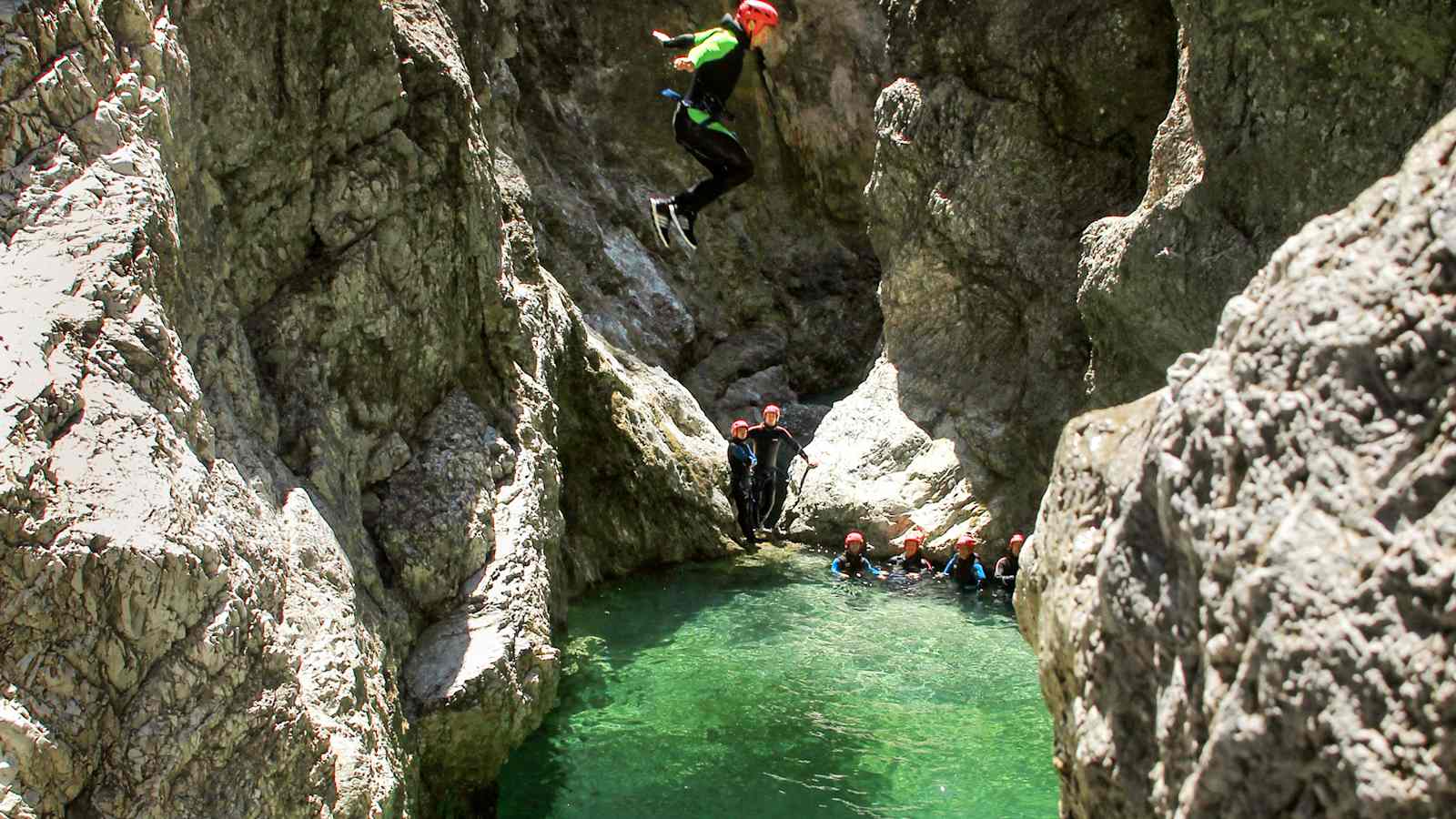 Canyoning in der Strubklamm