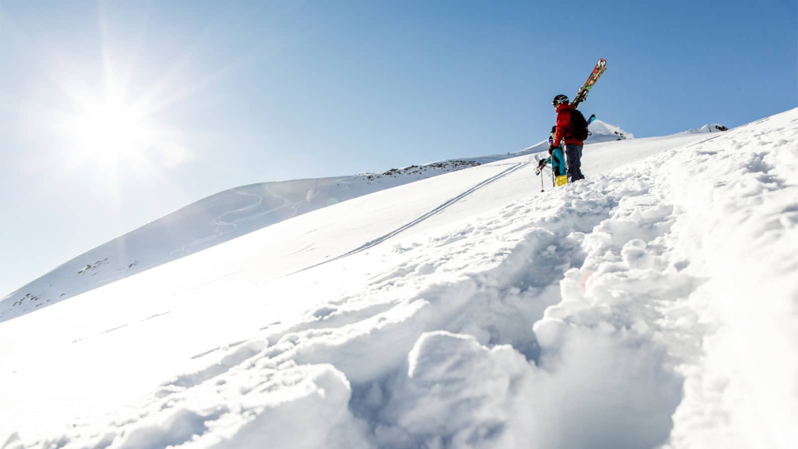 Stubai Skifahren Gletscher Frühwinter