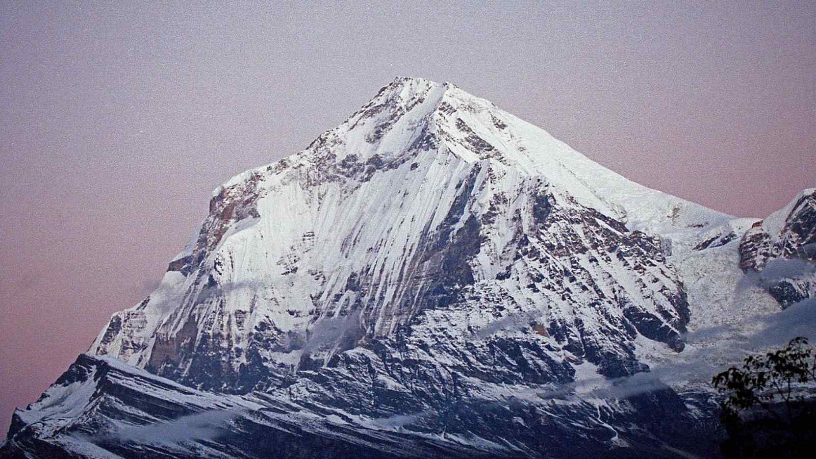 Die Südflanke des Dhaulagiri 