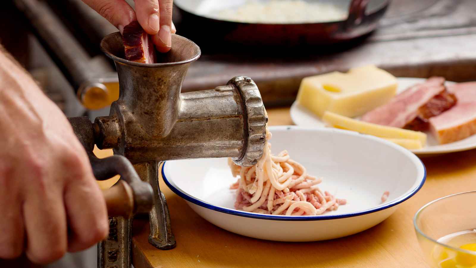 Gefüllte Knödel vom Waxriegelhaus in der Steiermark