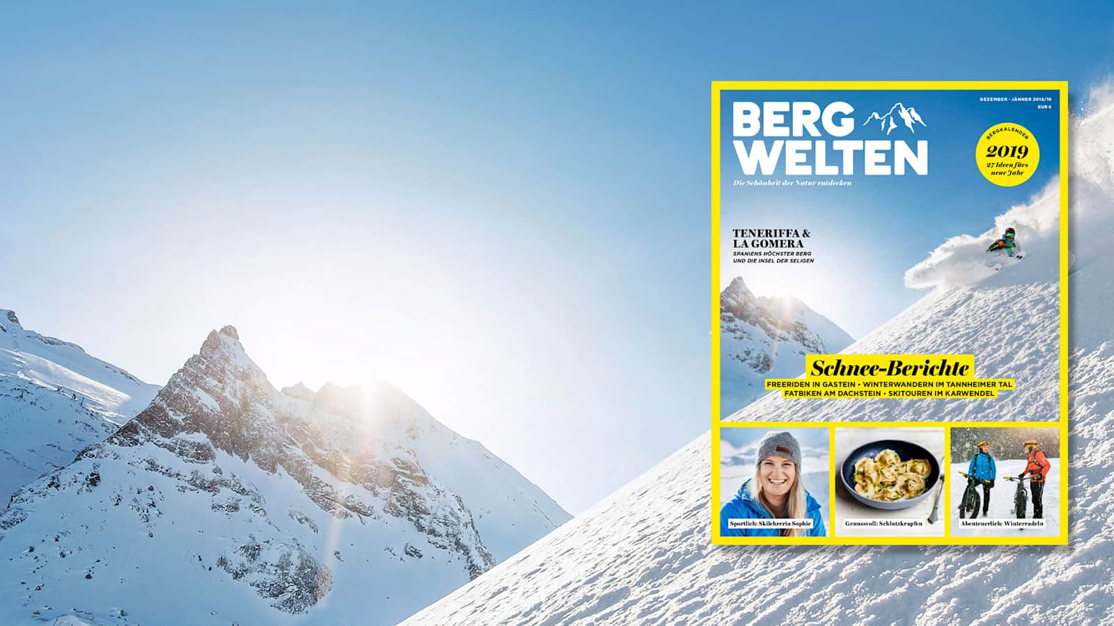 Bergwelten Magazin (Dezember/Januar 2018/19)