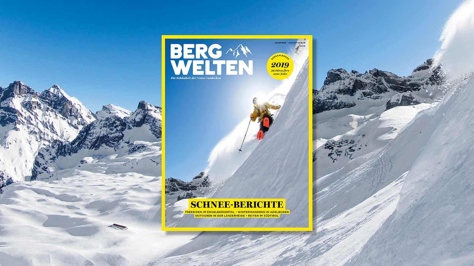 Bergwelten Magazin Schweiz (Dezember/Januar 2018/19)