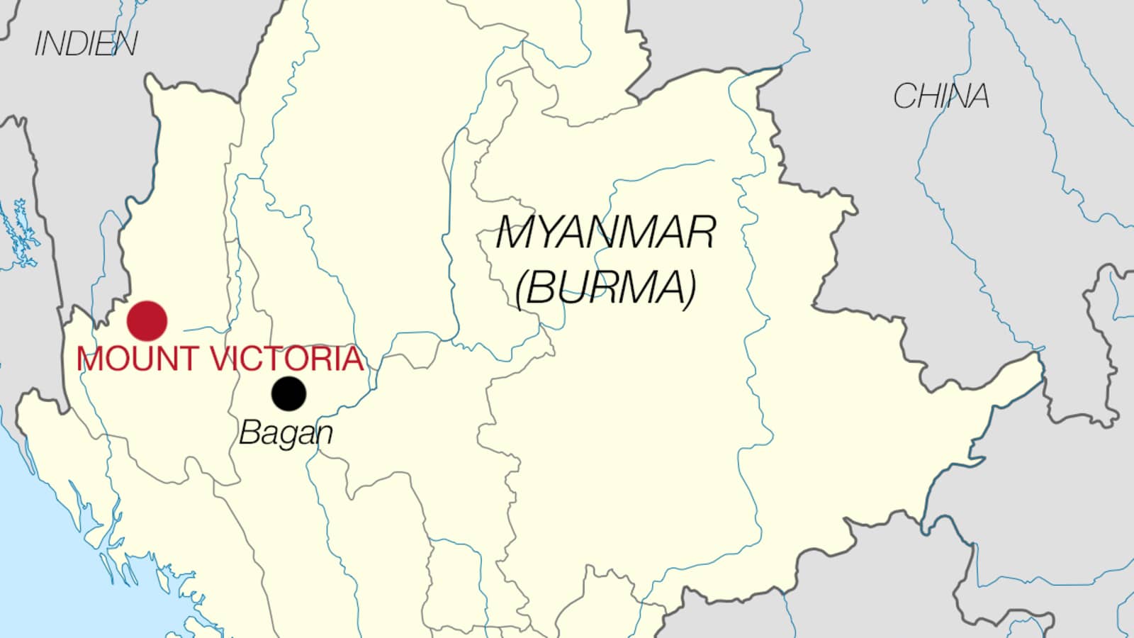 Map Myanmar