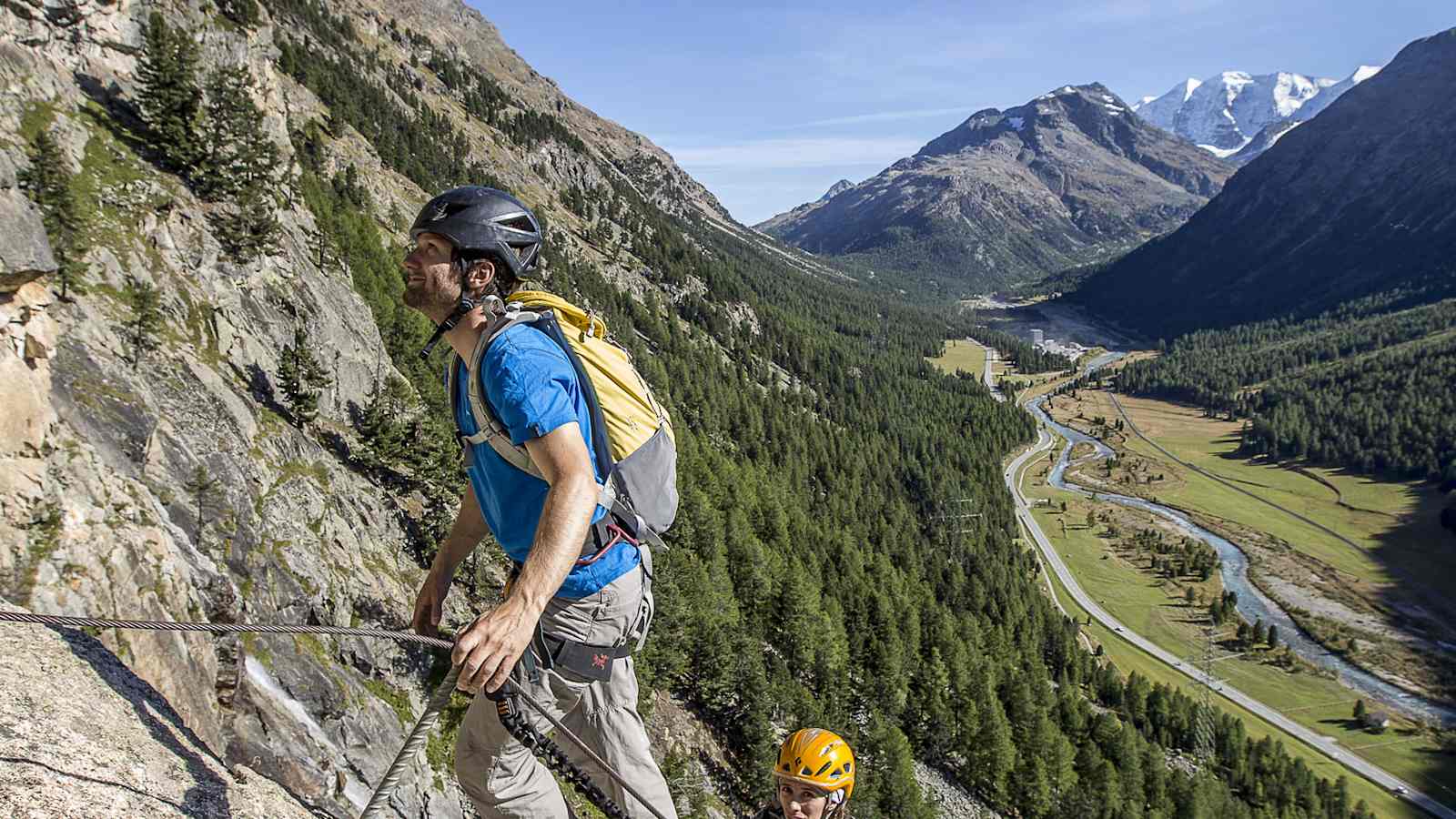 Klettersteig Pontresina