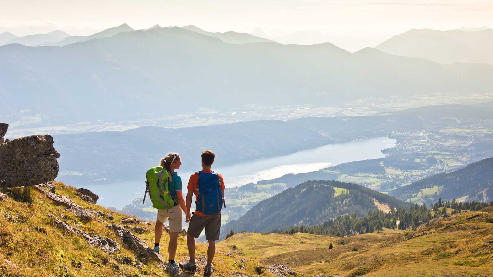 Der „Weg der Liebe“ mit Blick auf den Millstätter See