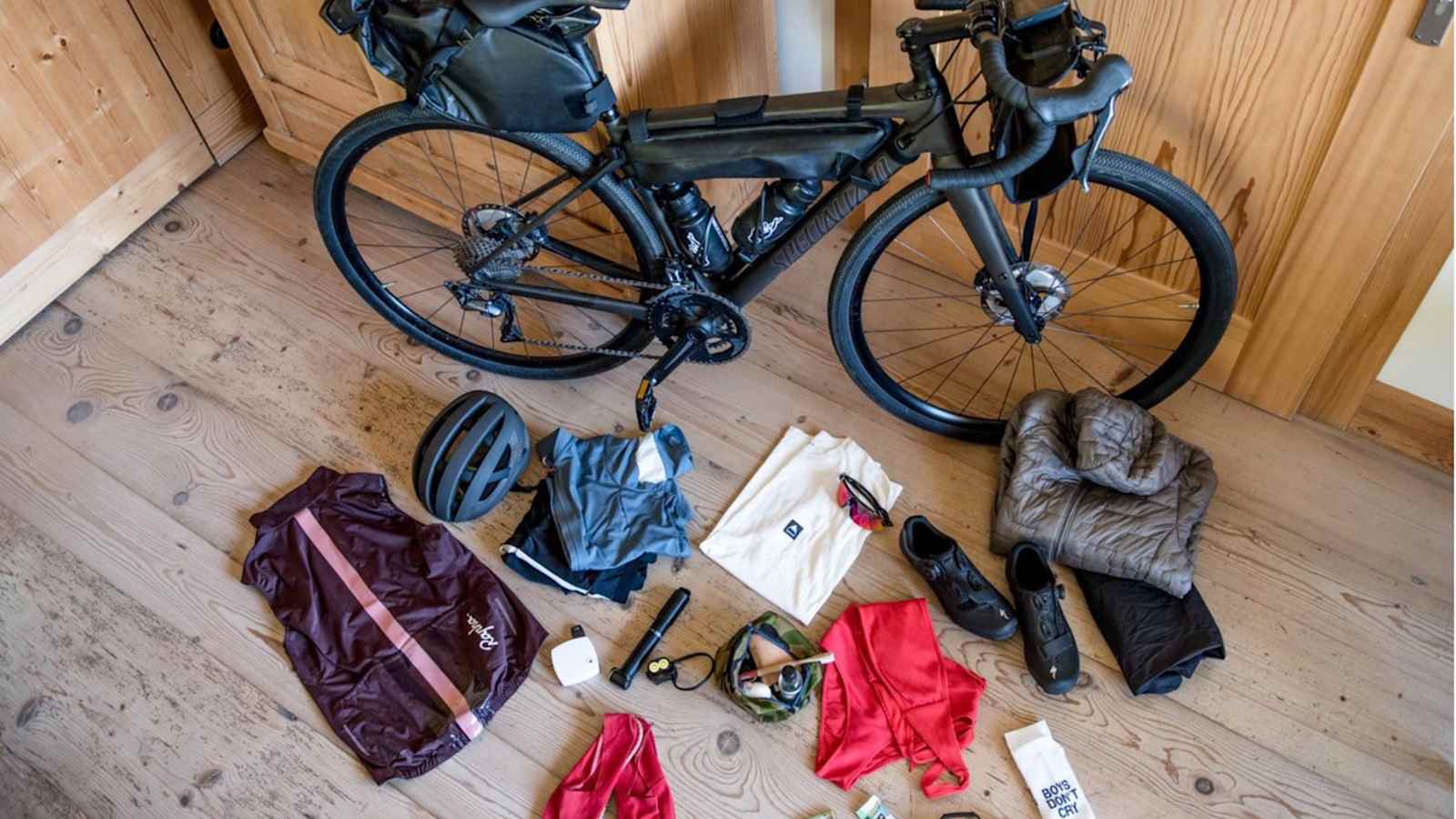 Beim Bikepacking gilt: Weniger ist mehr.