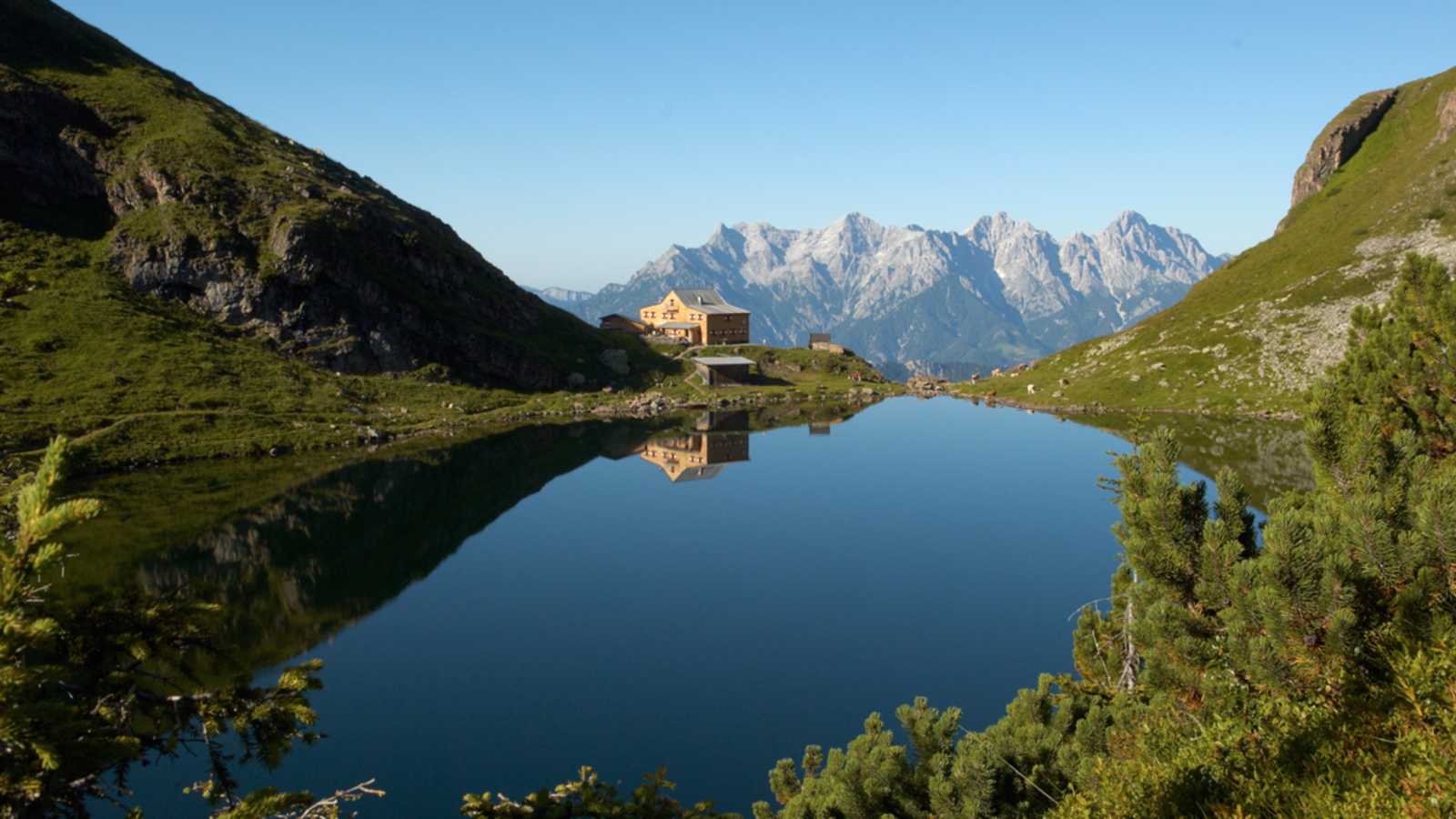 Wildseelodersee mit Hütte