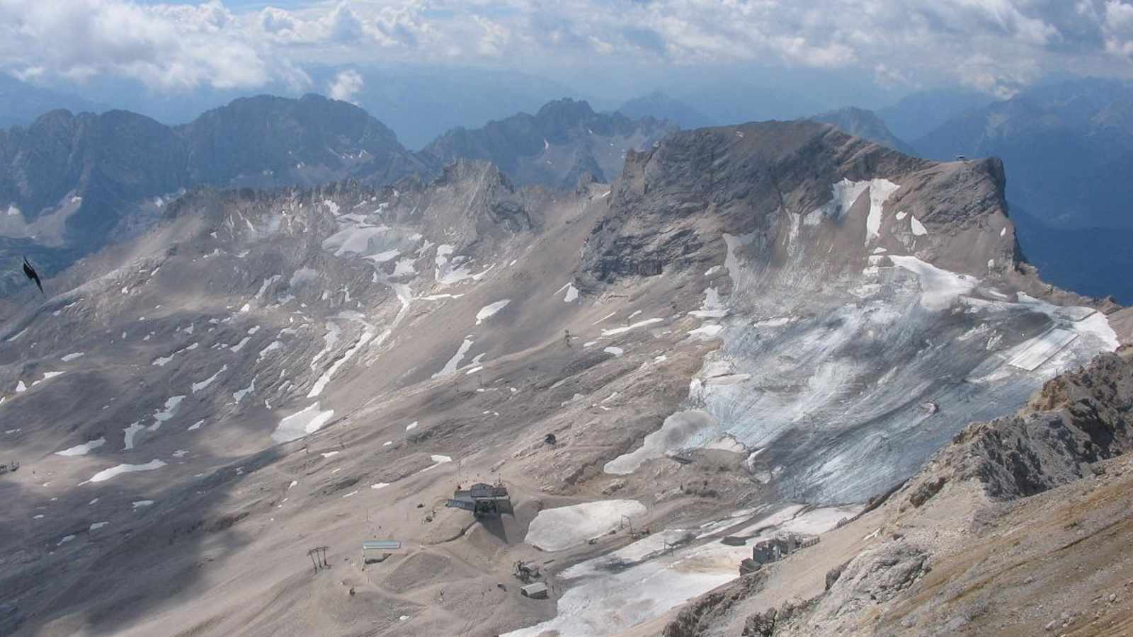 Zugspitzplatt mit nördlichem Schneeferner