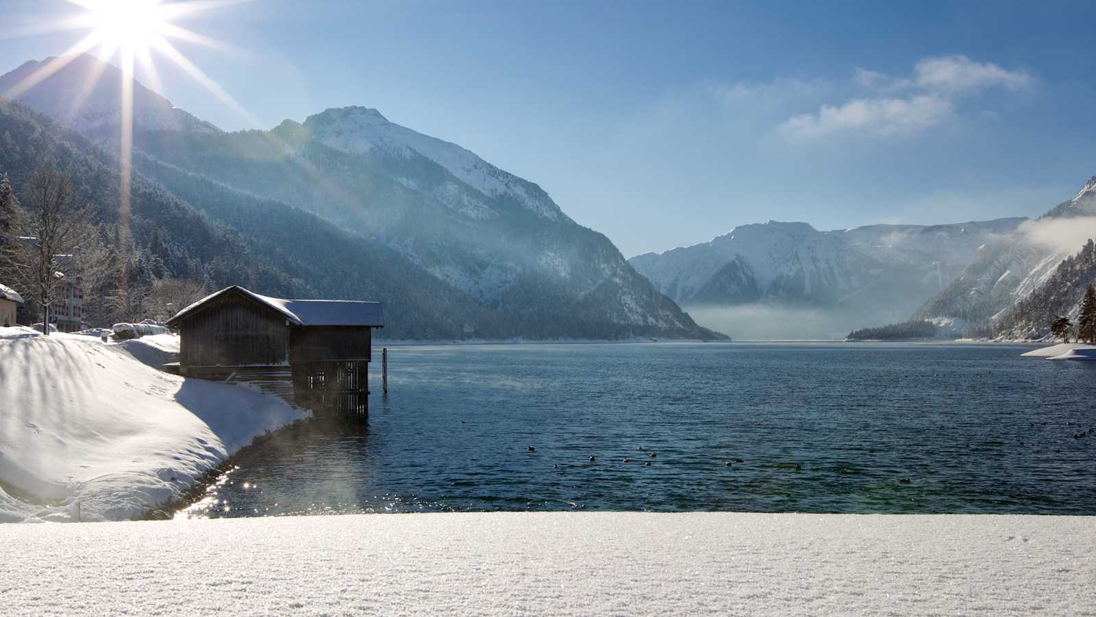 Wintersport am Achensee