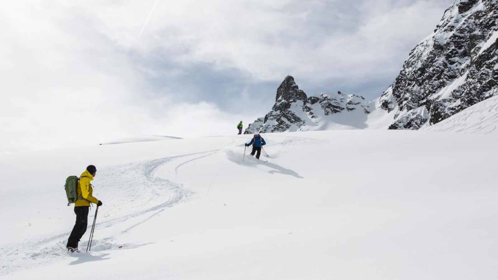 Silvretta: Abfahrt von der Seelücke