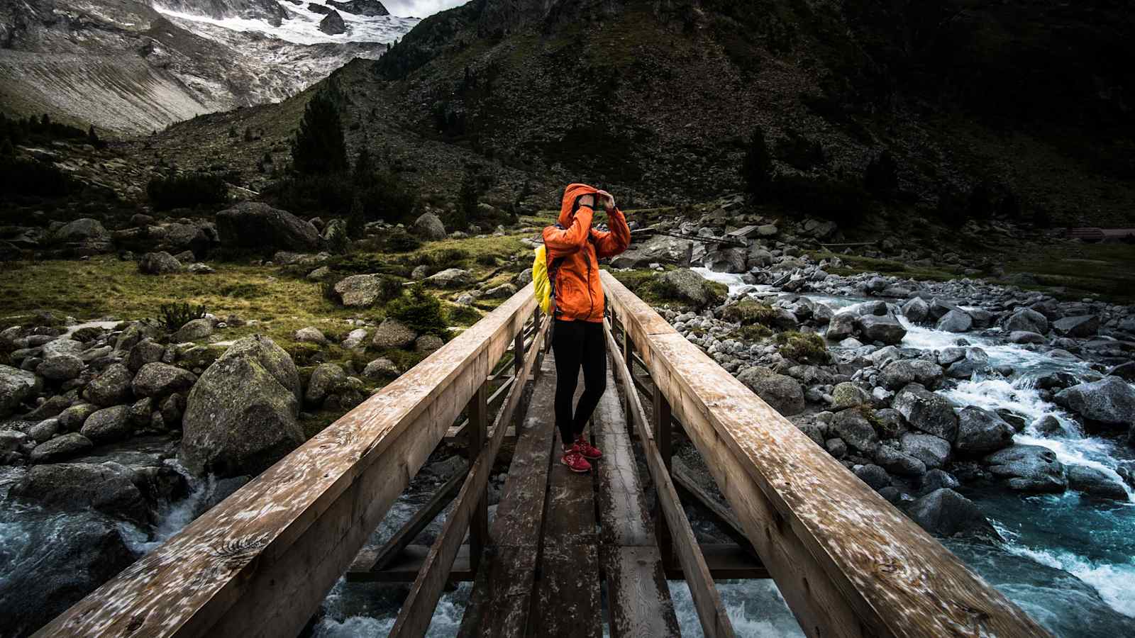 unwetter berge richtiges verhalten Fluss