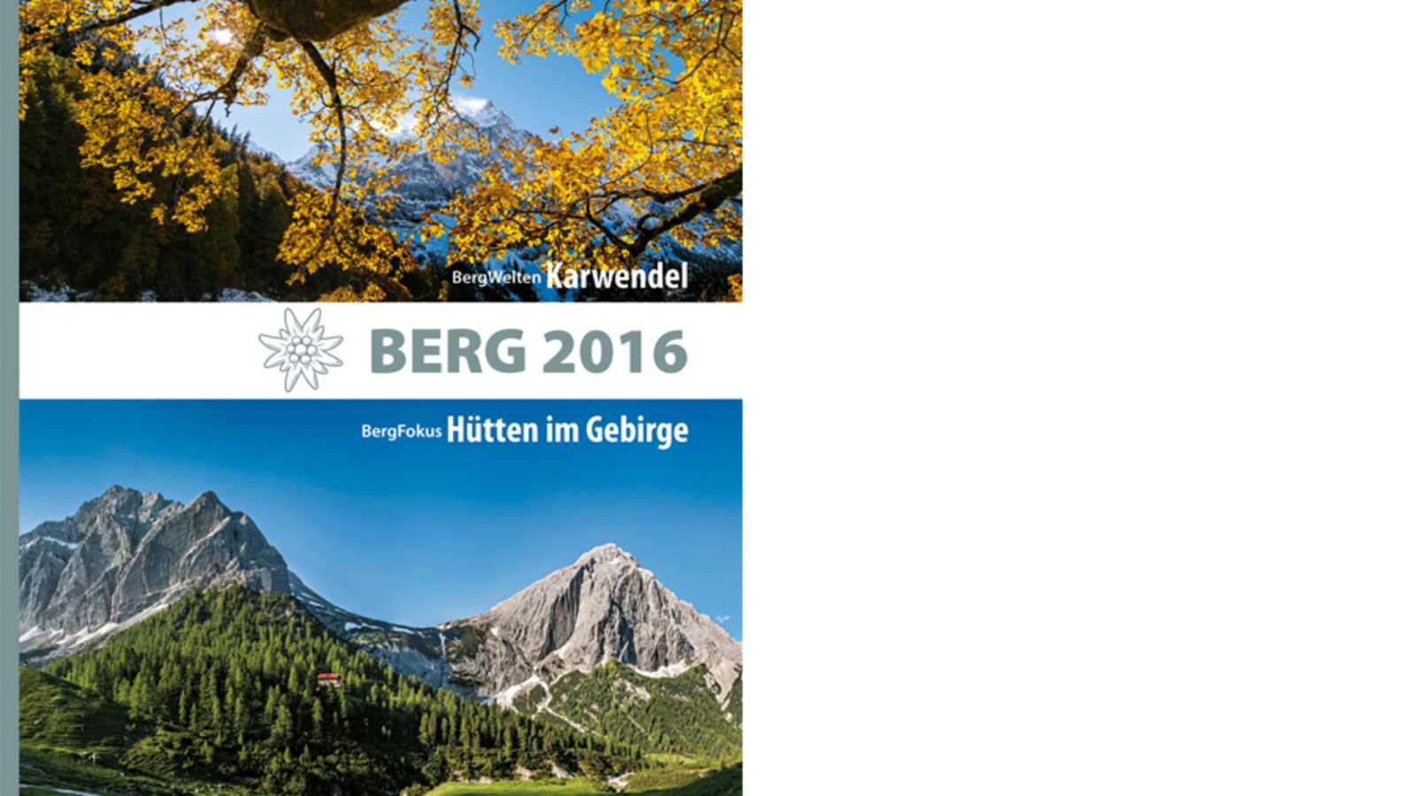 Cover: Alpenvereinsjahrbuch „Berg 2016“ (Tyrolia Verlag)