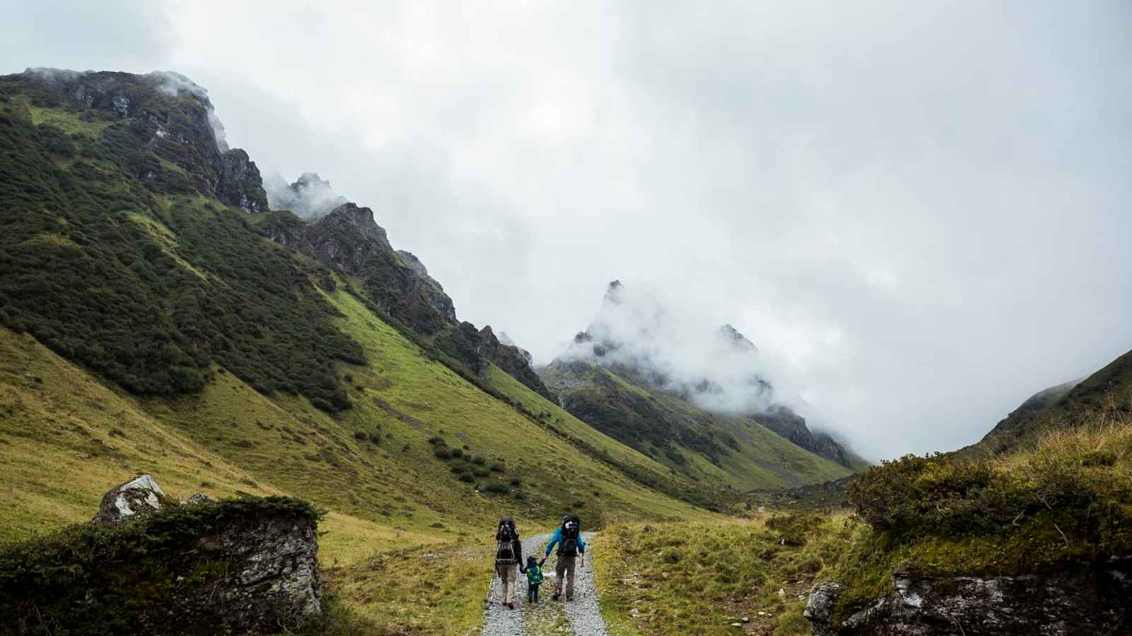 Am Heimweg von der Alpe Nova