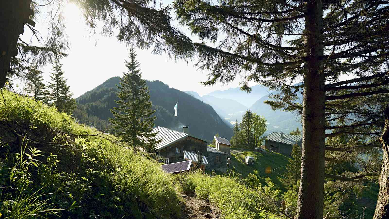 Bei der Brunnenkopfhütte, Ammergauer Alpen