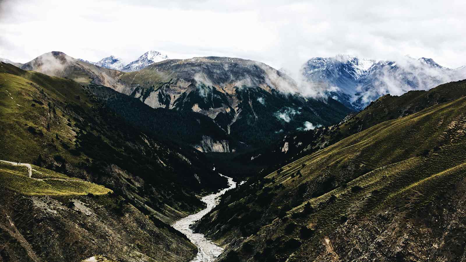 Bergwelt in Graubünden