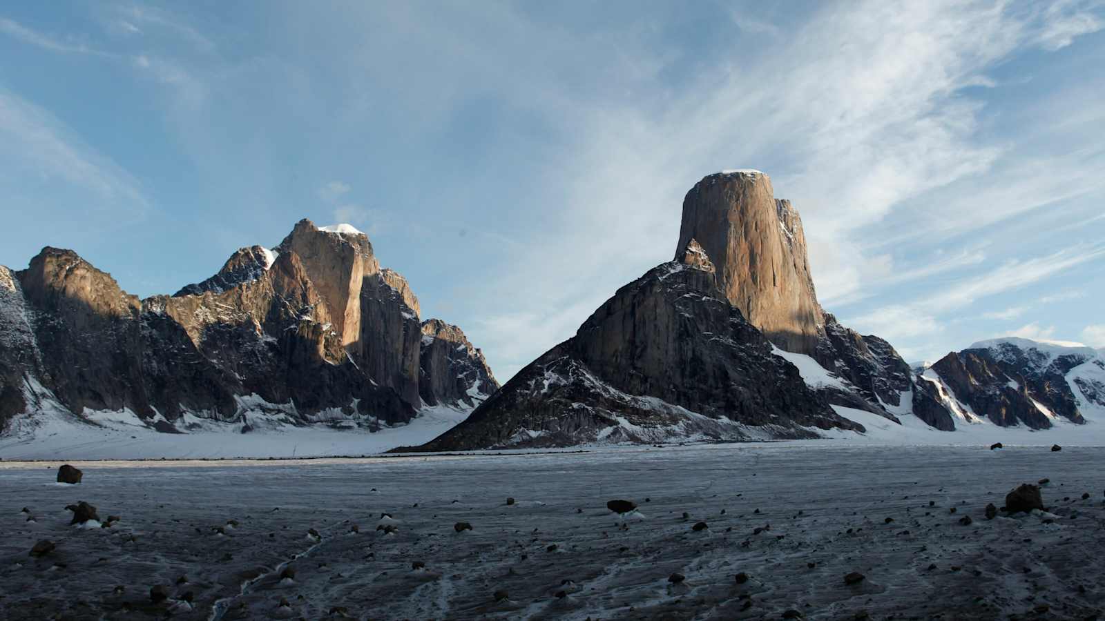 Der Mount Asgard auf Baffin Island: Auch ein Lieblingsplatz von Alexander Huber.