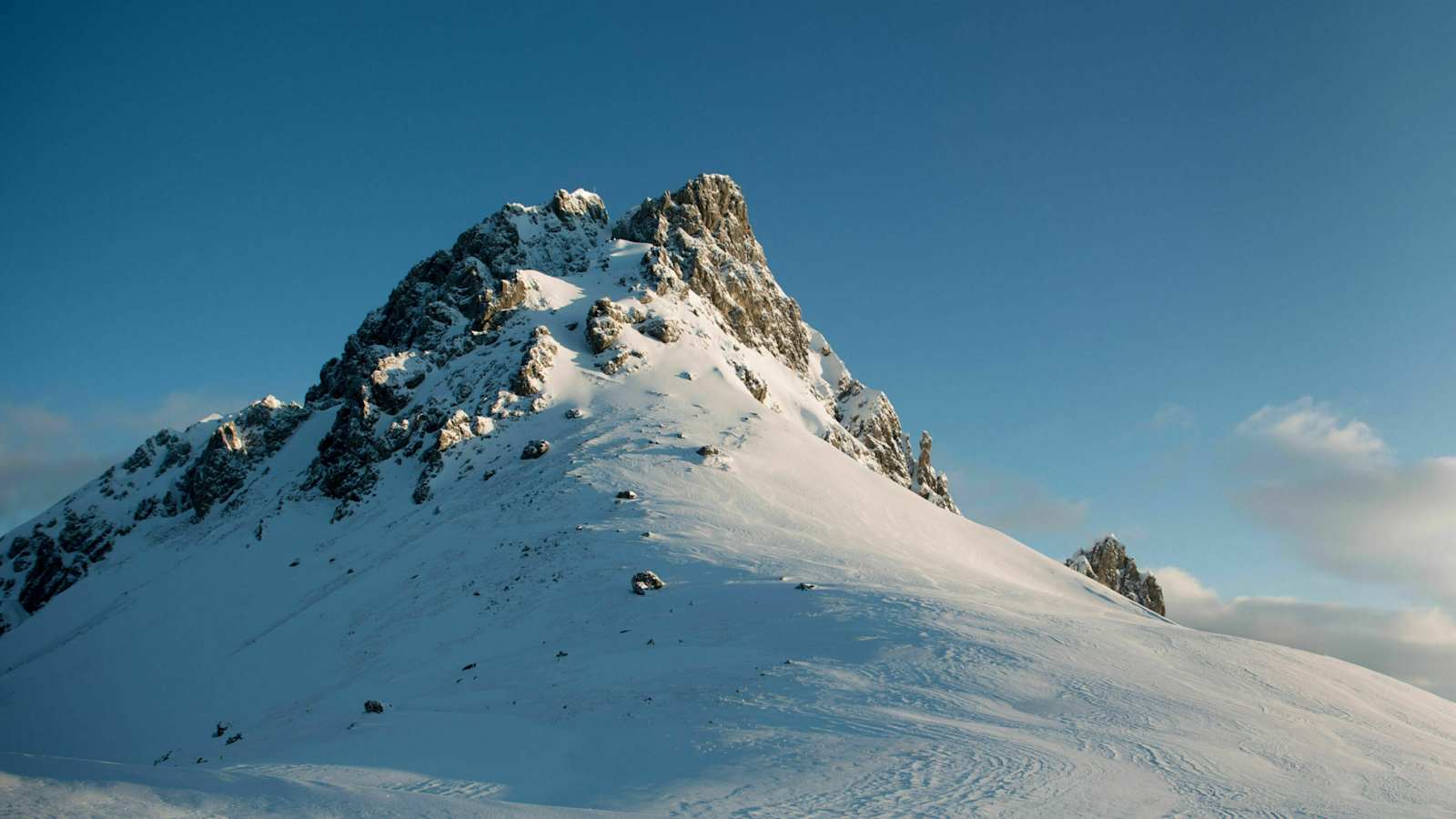 Panorama in den Alpen