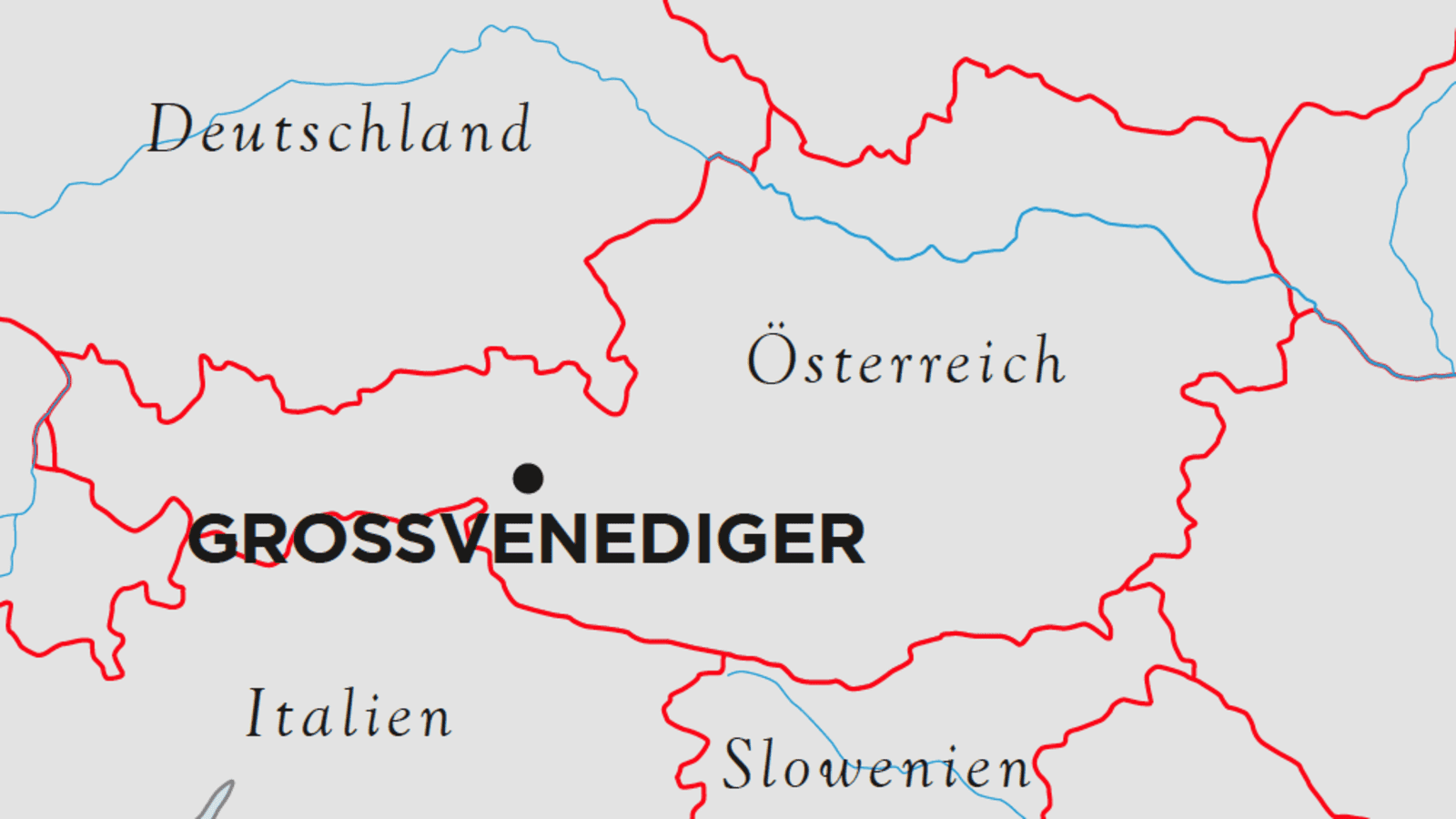 Bergwelten Karte Großvenediger