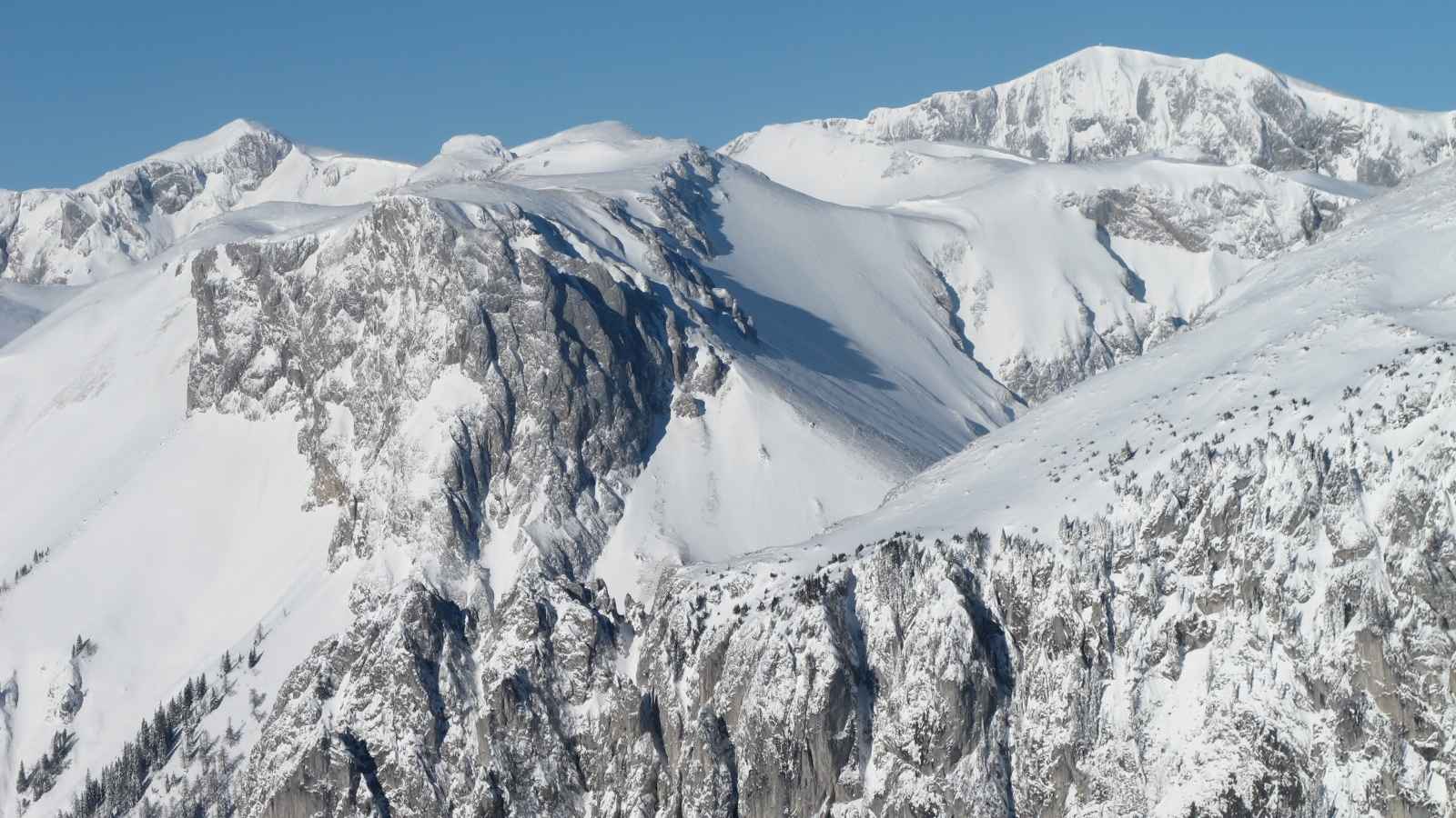 Steiermark: Blick zum Hochschwab