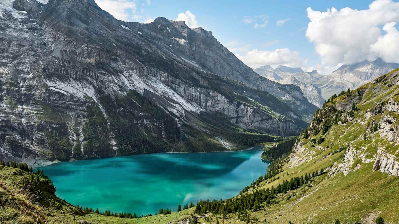 Der wunderschöne Oeschinensee.