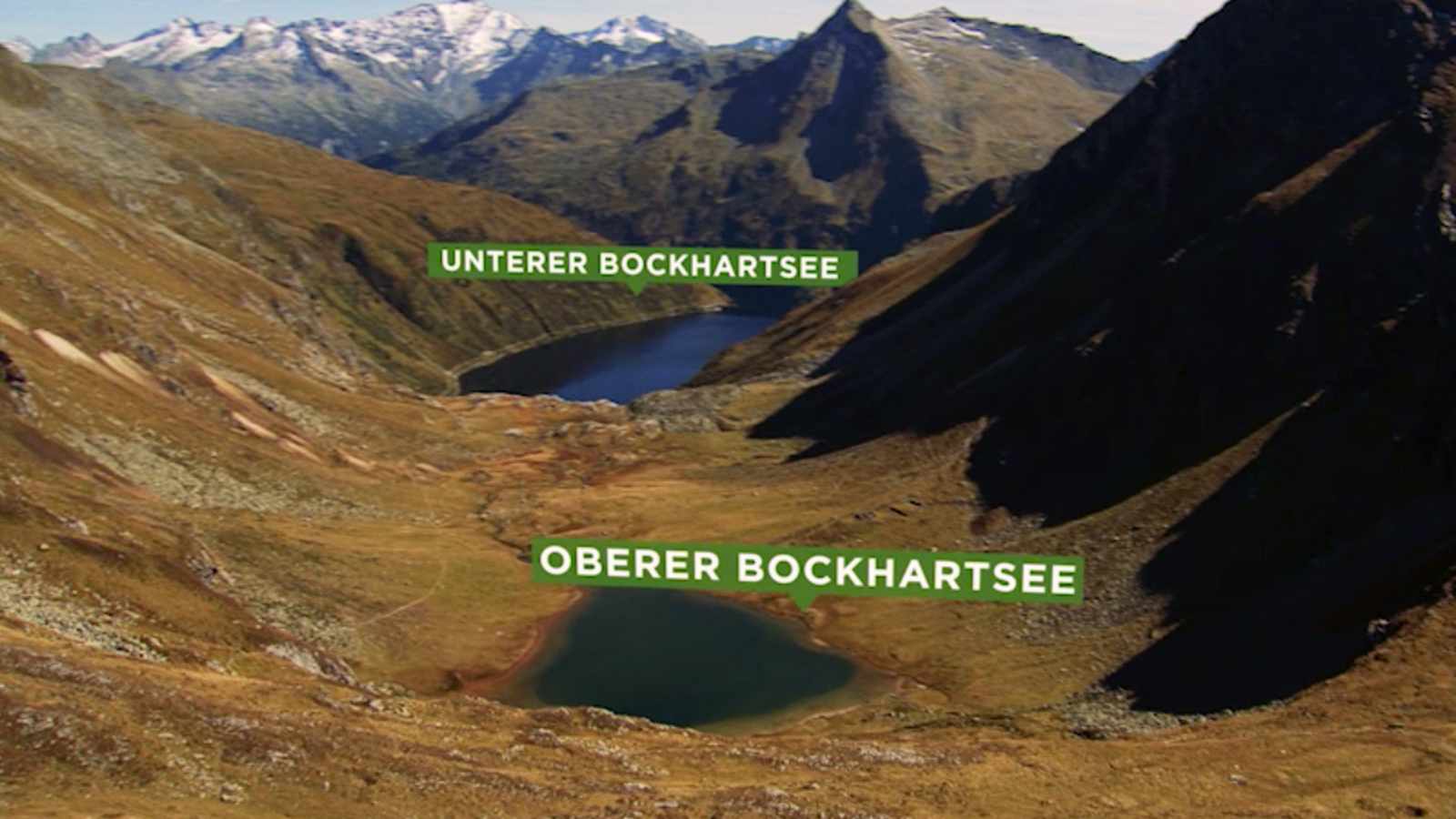 Der untere und der obere Bockhartsee