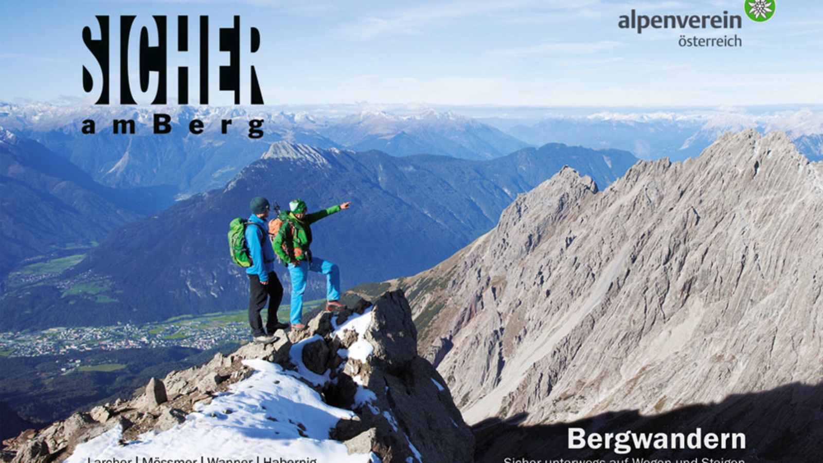 Cover vom „Booklet Bergwandern“ des Alpenvereins