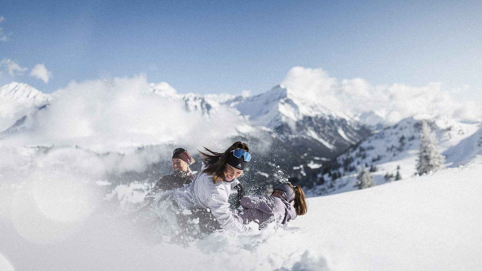 Die drei Gasparin-Schwestern verbindet auch der Spaß am Draußensein.