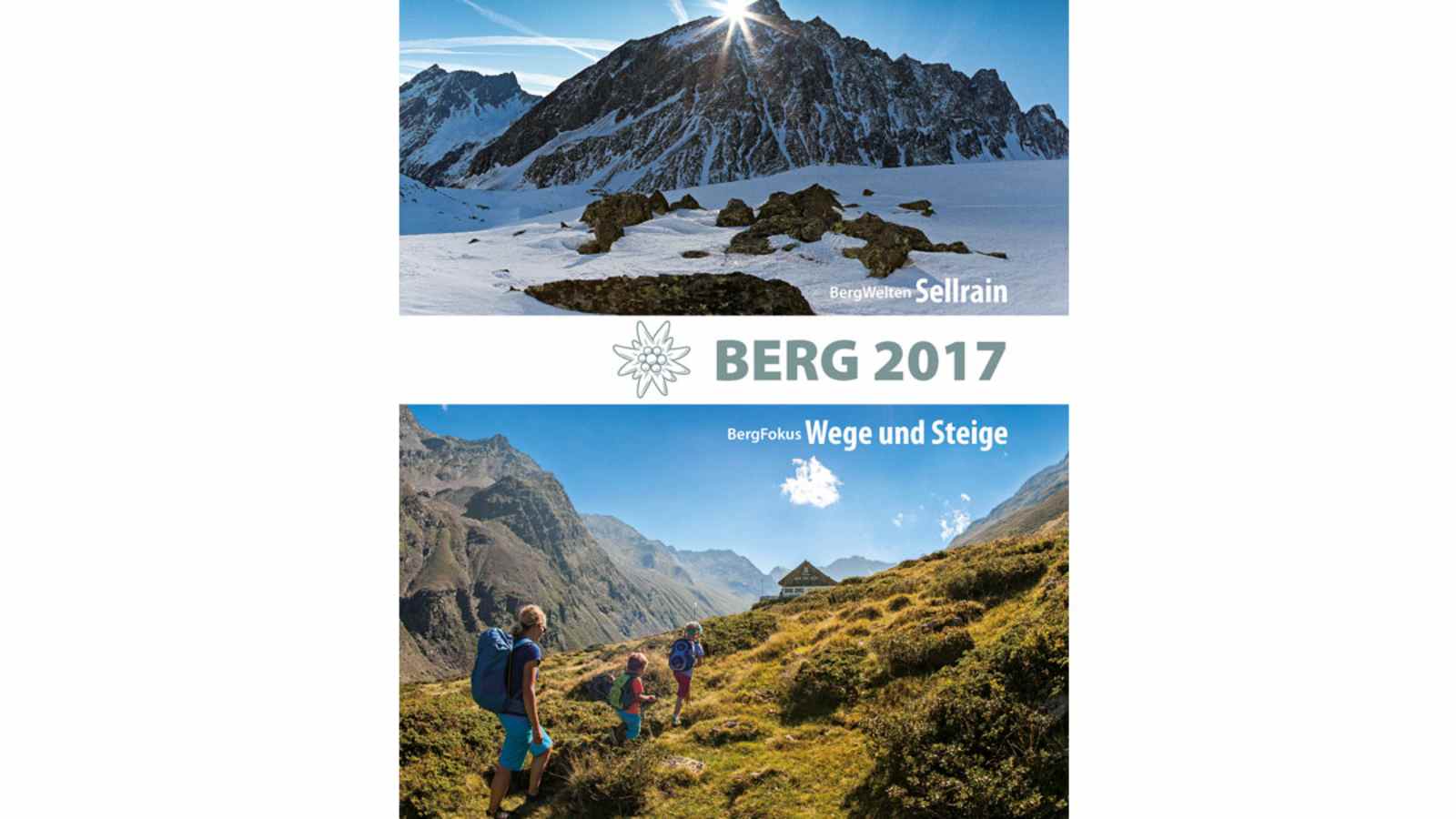 Cover: Berg 2017 - das Jahrbuch des Alpenvereins