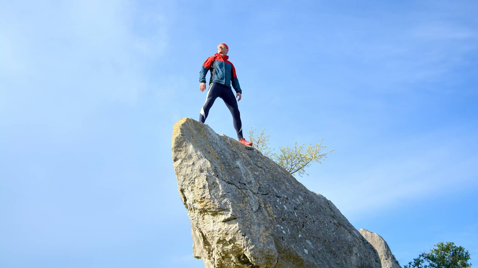 Rolf Majcen am Hölzlstein 