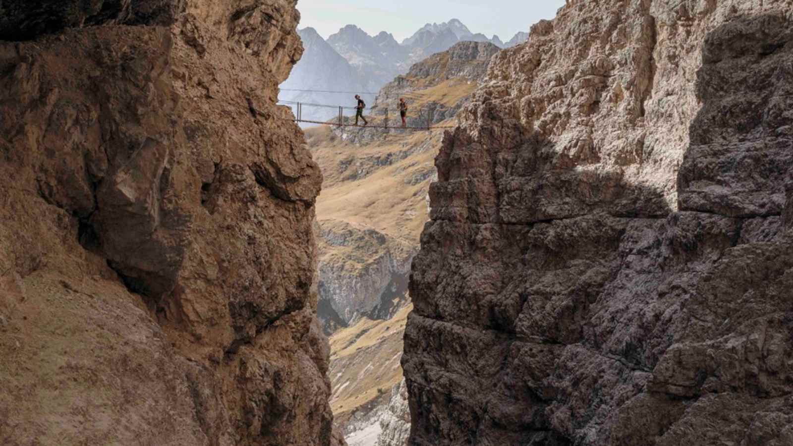 Imposante Klettersteigrunde: Dolomiten ohne Grenzen