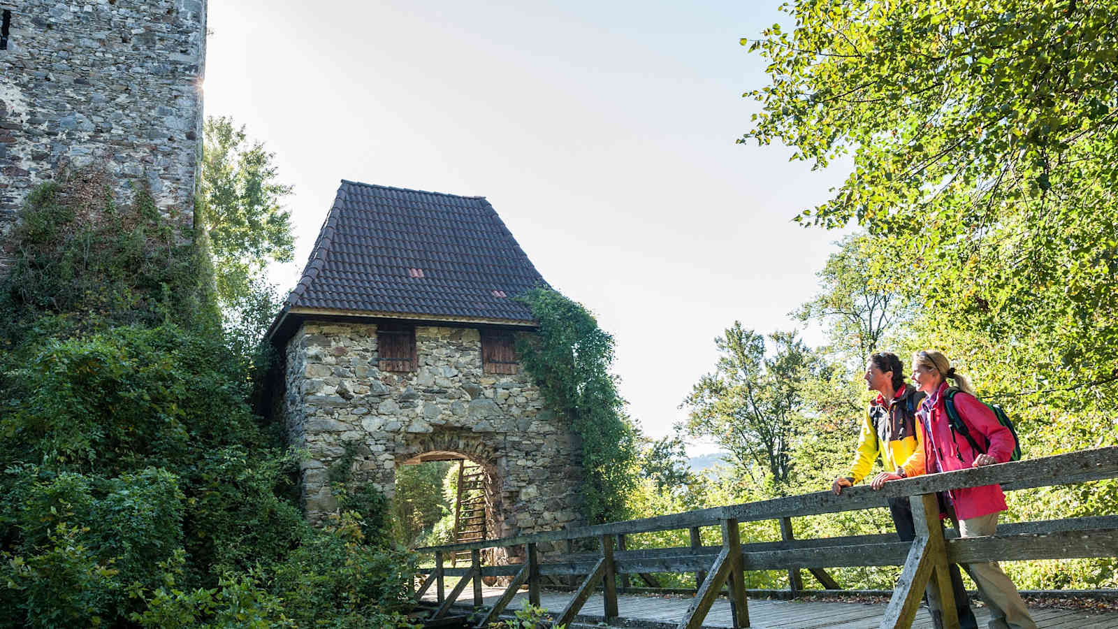 Donausteig - Ruine Haichenbach