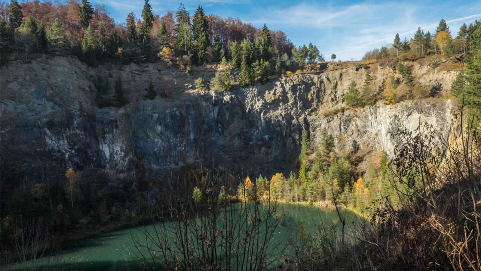 3D-Kartenausschnitt der Wanderung in der Schwäbischen Alb nahe Immendingen