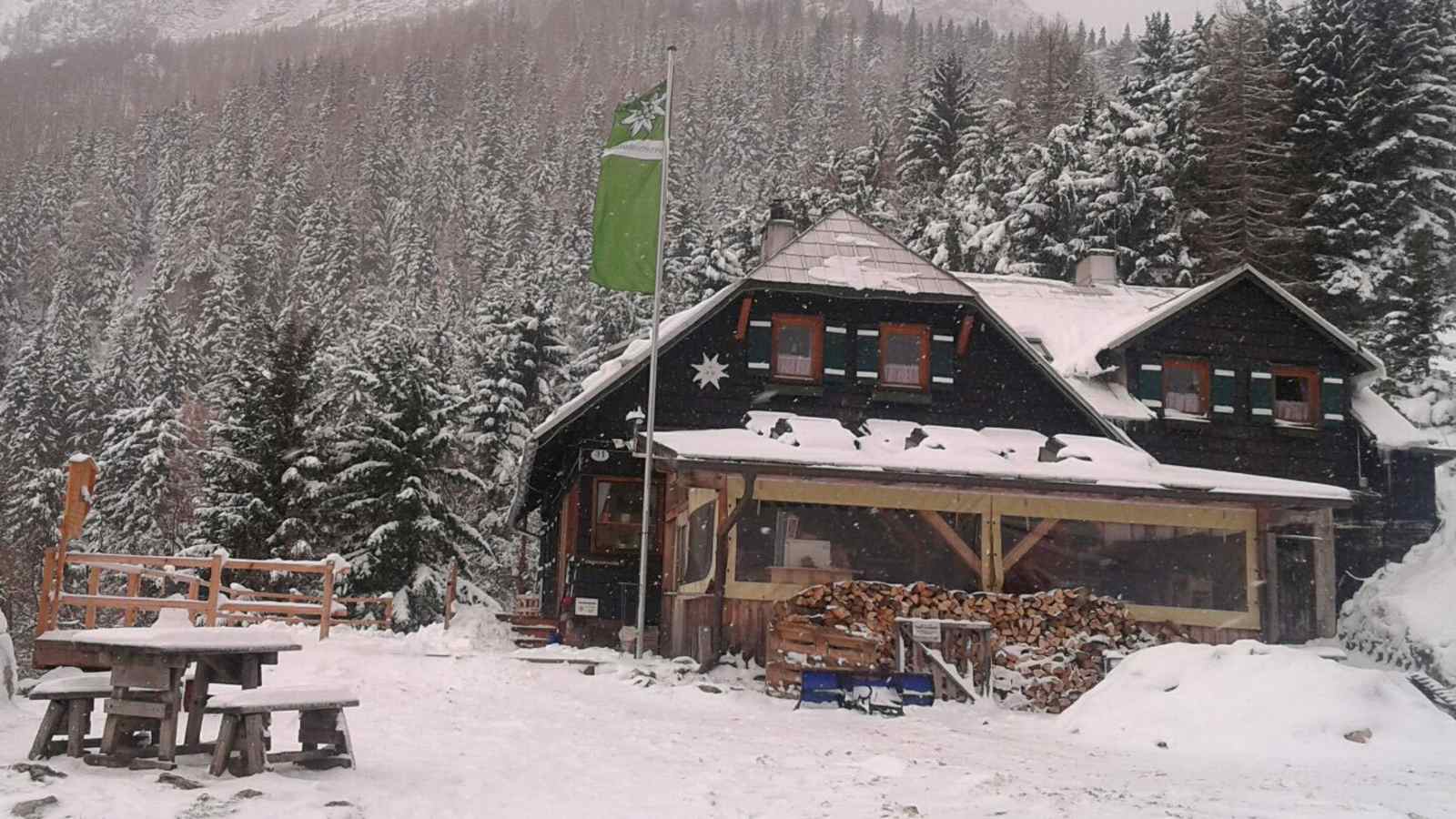 Die Edelweisshütte in Niederösterreich