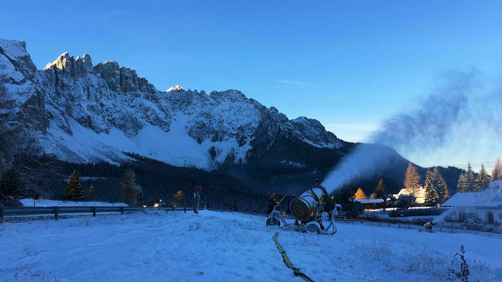 Südtirol: Skigebiet Carezza in den Dolomiten