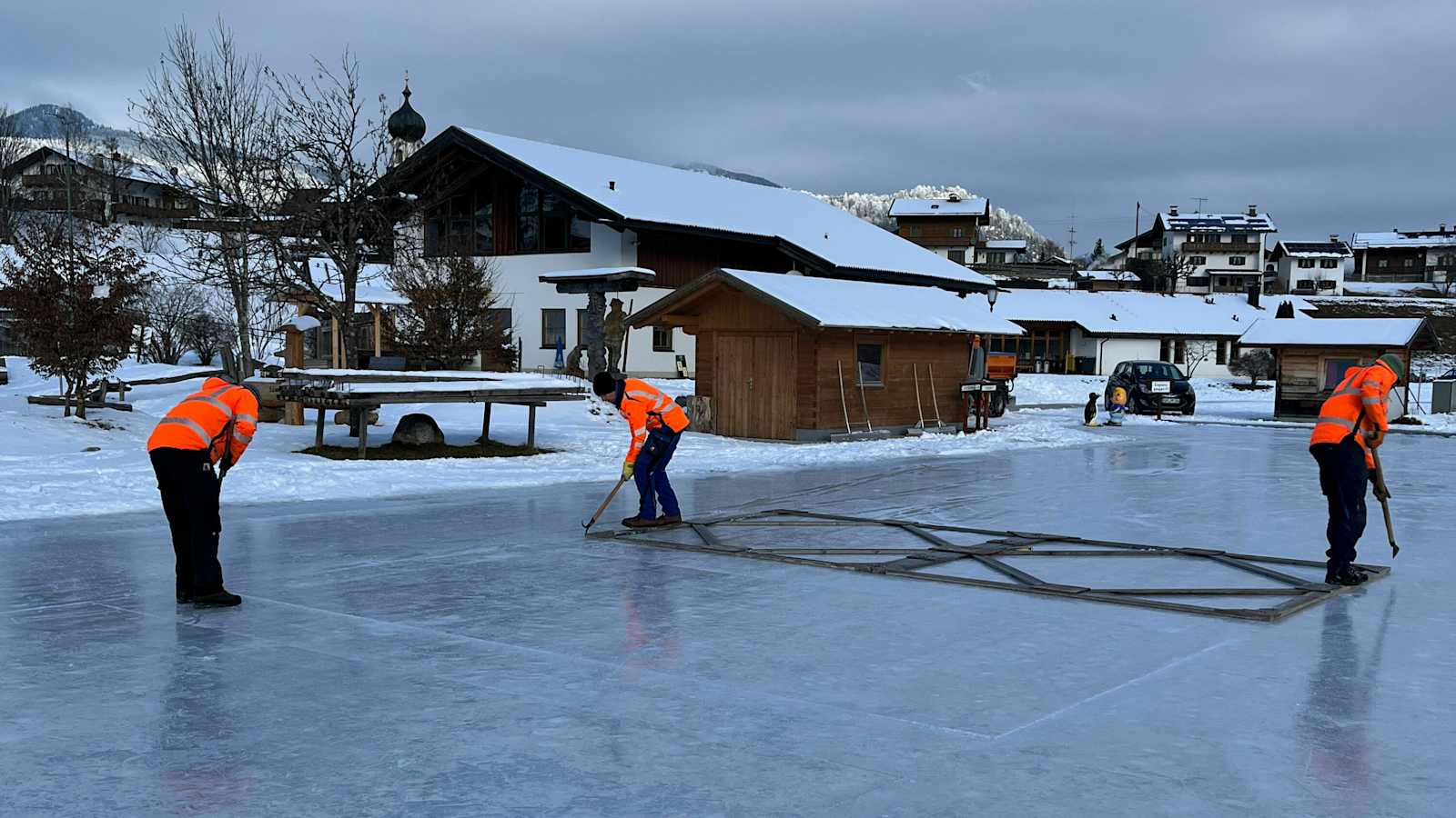 Eisstockschießen Krün