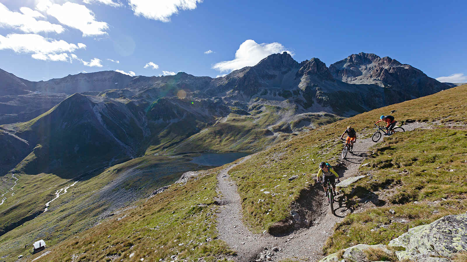 Mountainbike Engadin Schweiz