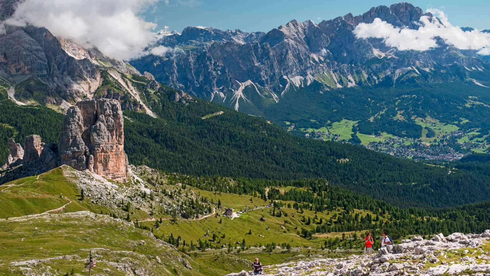 Das Gebiet eigenen sich perfekt für Wanderungen und Bergtouren in der wunderschönen Bergnatur.