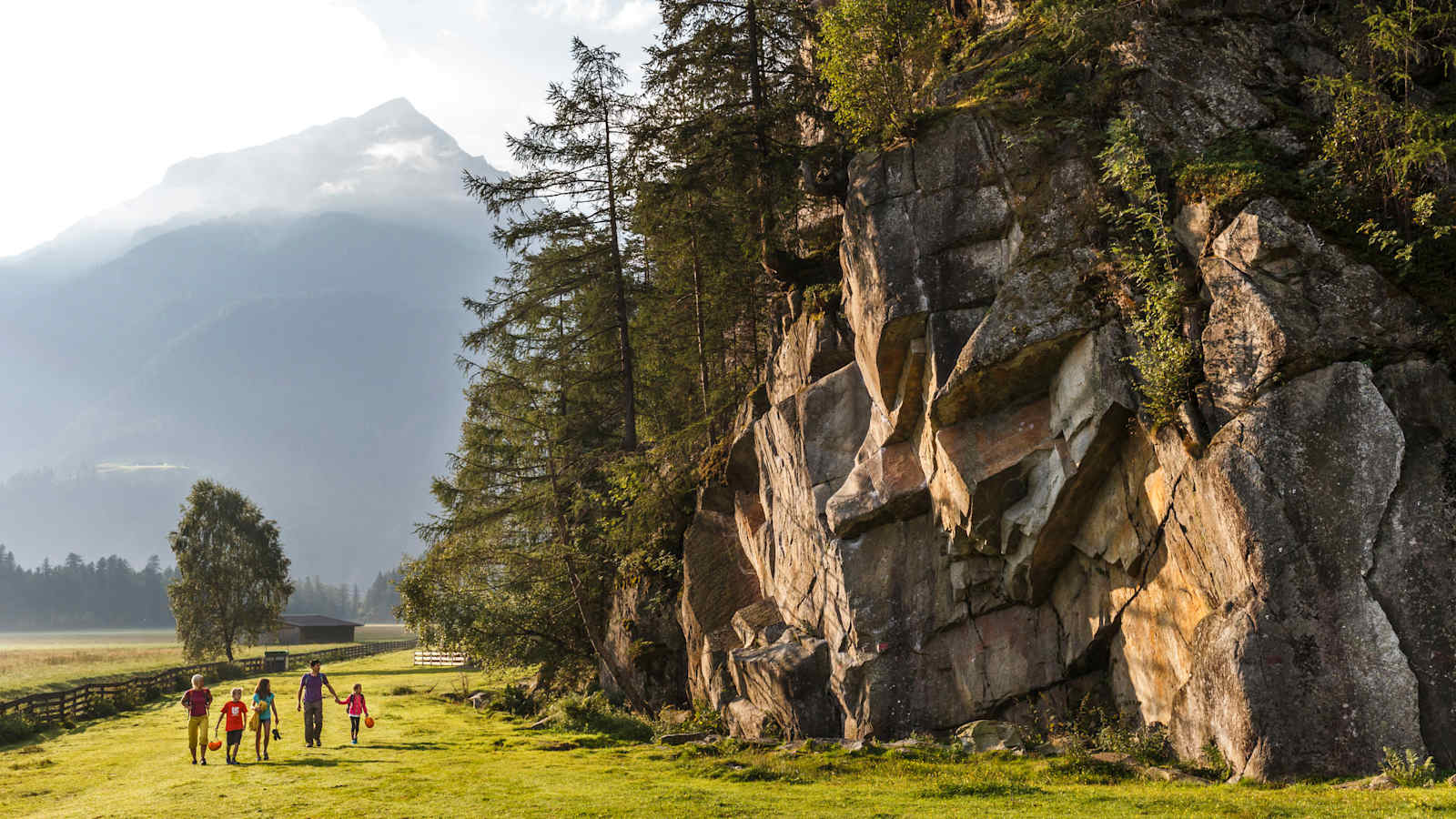 Familientraum in Stein: Klettergarten Oberried im Ötztal