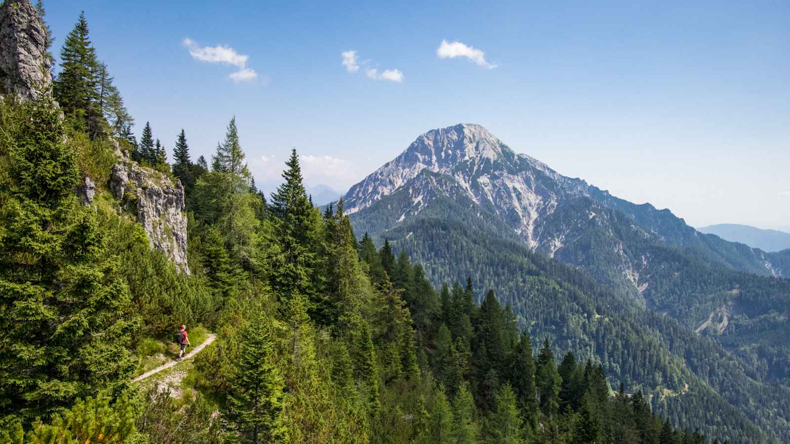 Am Weg von Kranjska Gora zum Baumgartnerhof