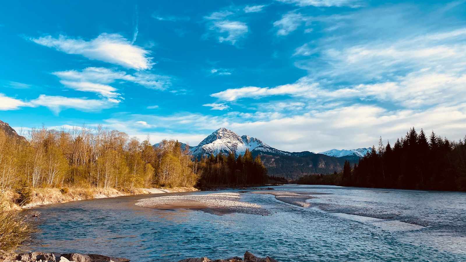 Am Lech bei Reutte