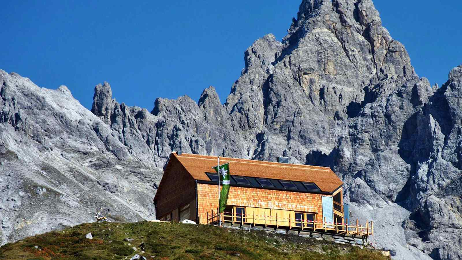 Die Franz-Fischer-Hütte in den Radstädter Tauern in Salzburg