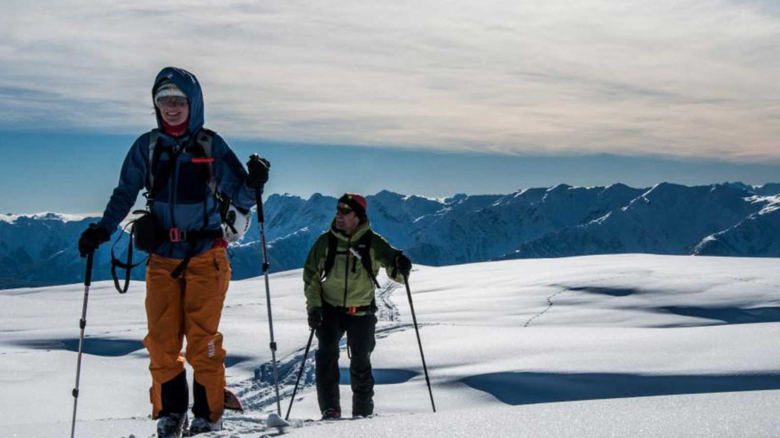 Skitour in Osttirol: Gipfelbereich des Gabesitten