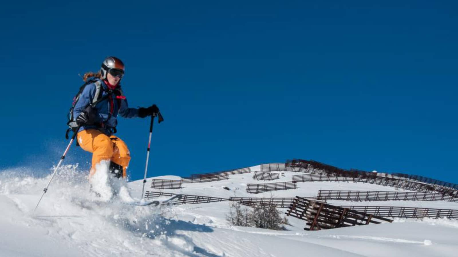 Skitour in Osttirol: Abfahrt vom Gabesitten