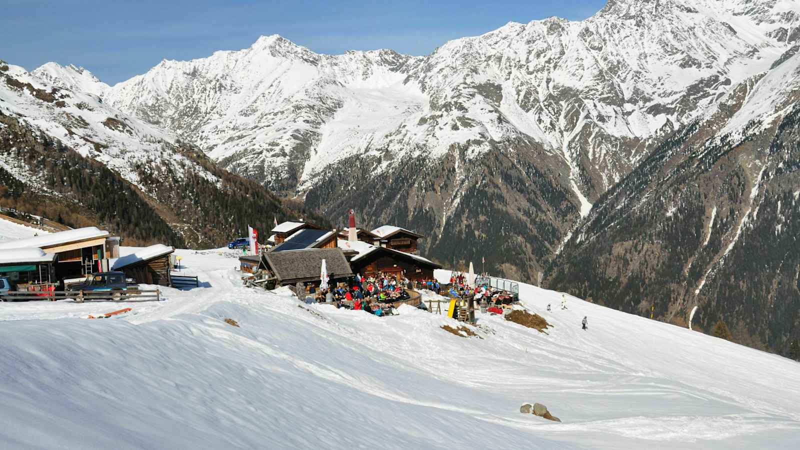 Tirol: Gampe Thaya Hütte in Sölden