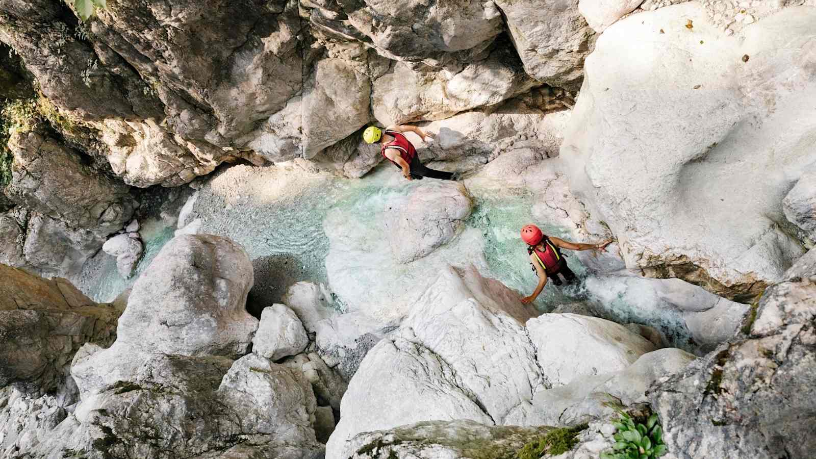 Canyoning in der glasklaren Enns